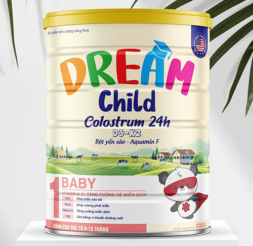 Dream child  cho bé 0-12 tháng tuổi Colostrumviet nam