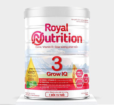 Royal Nutrition grow iQ colostrum VietNam